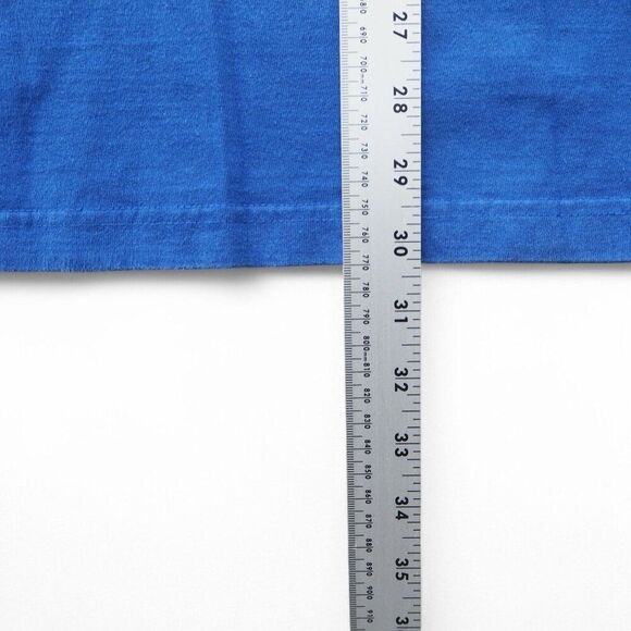 Ruff Ryders Ryde or Die Vintage 90s Y2K Blue Long Sleeve Shirt Men's 2XL - Picture 6 of 9